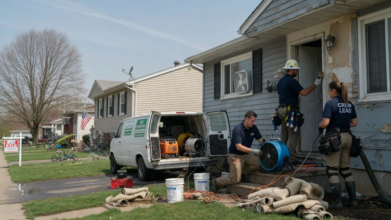Flood Cleanup in Stillman Valley, IL near me