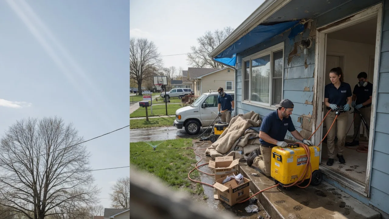 Basement Flood Cleanup in Stillman Valley, IL near me